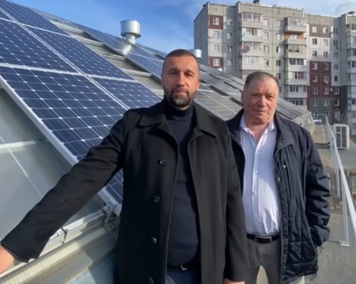 РосЦДП побывал в гостях у предприятия, работающего на солнечных батареях